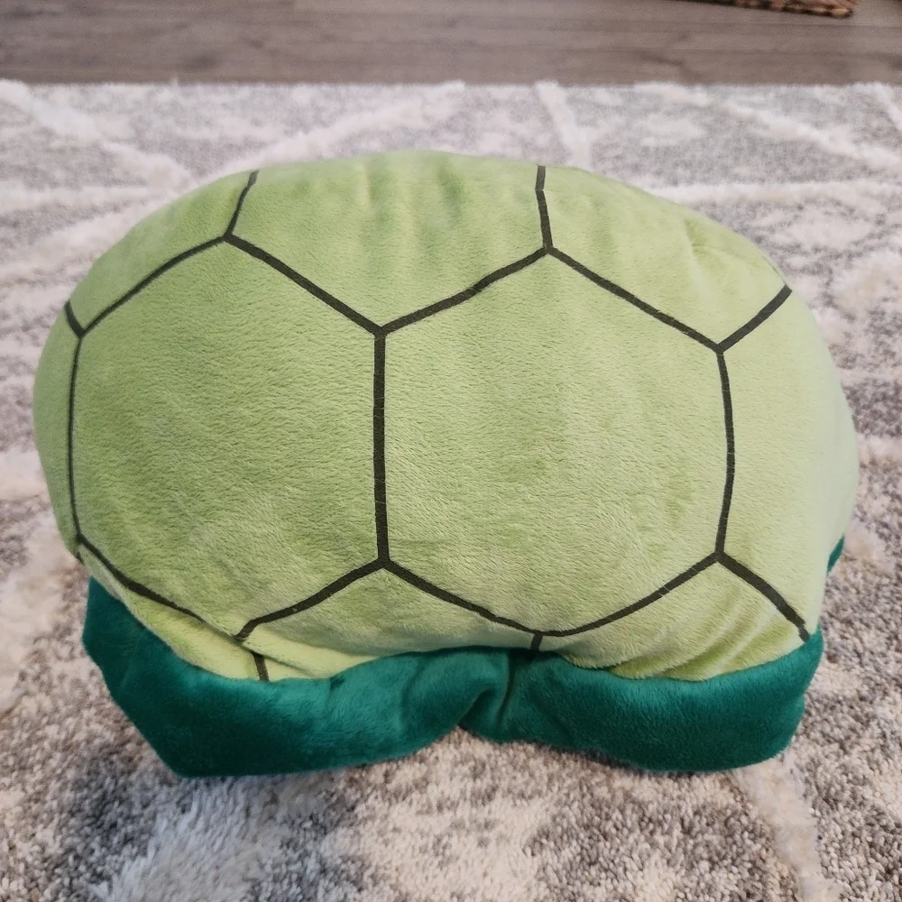 NWOT Dog Green Turtle Shell Halloween Costume Size Small / Medium S/M Hook Loop - Picture 1 of 7